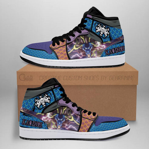 Kaido Sneakers Dragon Form mukautetut Anime OP -kengät